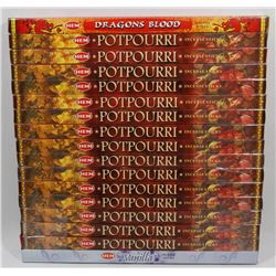 BUNDLE OF ASSORTED INCENSE STICKS