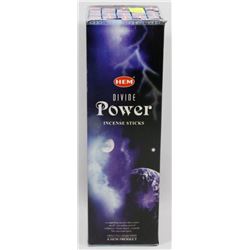 CASE OF HEM DVINE POWER INCENSE STICKS