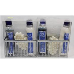 LOT OF TWO SPA PACKS