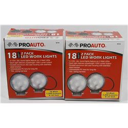 SET OF 2 NEW PRO-AUTO 18