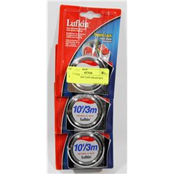 3 NEW LUFKIN TAPE MEASURES