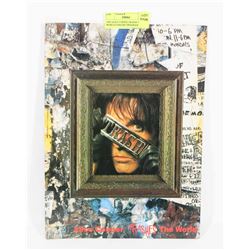 1989 ALICE COPPER TRASHS THE WORLD CONCERT PROGRAM