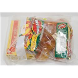 BAG OF FRUIT CUPS AND COOKIES