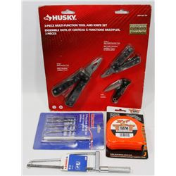 FLAT OF ASSORTED NEW TOOLS