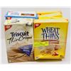 Image 1 : 8 BOXES OF CRACKERS INCL. WHEAT THINS, GOOD THINS