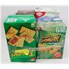 Image 1 : LOT OF ASSORTED CRACKERS AND SNACKS