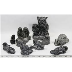SET OF 10 WOLF ORIGINAL