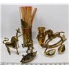 Image 1 : FLAT OF 10 BRASS SCULPTURES