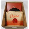 Image 1 : BOX OF 30- 50S 78 RPM RECORDS.