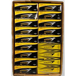 FLAT OF CALLAWAY WARBIRD RECLAIMED GOLF BALLS.