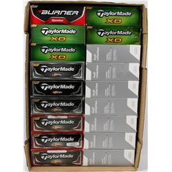 FLAT OF TAYLORMADE RECLAIMED GOLF BALLS.