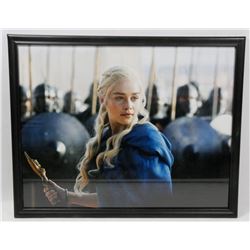FRAMED PRINT OF QUEEN DAENERYS TARGARYEN