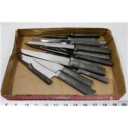 BOX OF RADA CUTLERY KNIVES