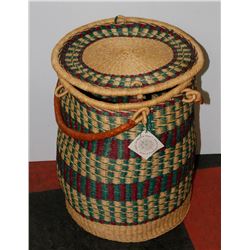 LARGE WOVEN BASKET
