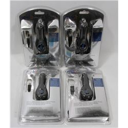LOT OF NEW  4 VEHICLES LIGHTER ADAPTERS FOR AUTO