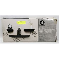 3-PIECE WALL LEDGE SET