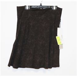 VANS G-SPLASH SKIRT, SIZE LARGE, PURPLE AND BLACK