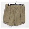 Image 1 : NEW MB NORTHFACE AURENA SHORTS SIZE 16, TAN