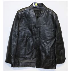 BAZIK NOIR LEATHER JACKET SIZE S