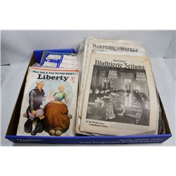 LARGE LOT OF 75+ ANTIQUE NEWS 1871 & UP GERMAN