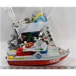 LARGE BAG FILLED WITH VINTAGE TOYS