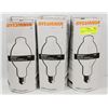 Image 1 : LOT OF 3 SYLVANIA METAL HALIDE BULBS