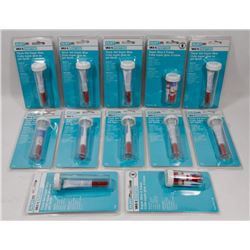 LOT OF 12 KRAZY/SUPER GLUE