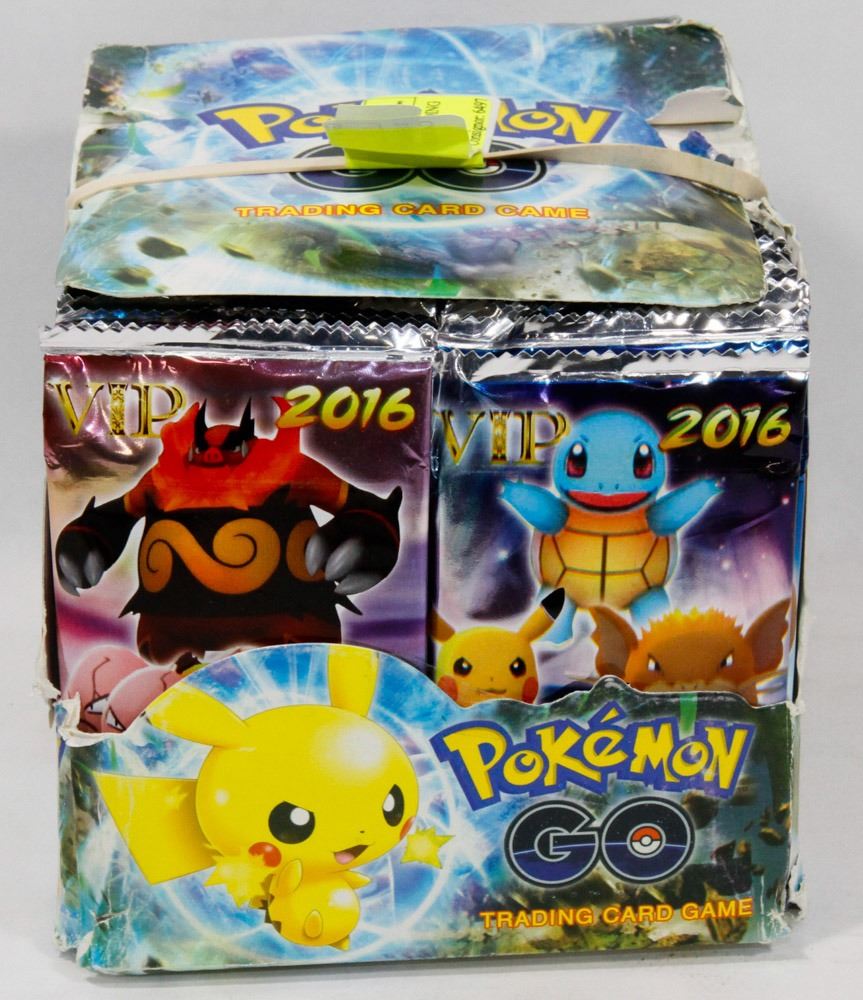 2 BOXES OF POKÉMON GO TRADING CARDS 36 PACKS PER Kastner Auctions