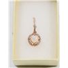 Image 1 : WHITE OPAL GOLD TONE NECKLACE