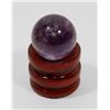 Image 1 : AMETHYST HEALING SPHERE ON STAND