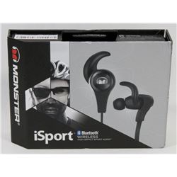 MONSTER iSPORT WIRELESS BLUETOOTH HEADPHONES