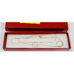 NEW 30 INCH GOLD TONE CHAIN