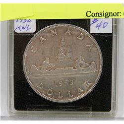1952 CANADIAN $1 COIN