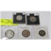 Image 1 : LOT OF 5 ASSORTED WORLD COINS