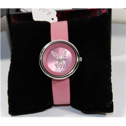 NEW PLAYBOY LADIES PINK LIMITED EDITION L8841194