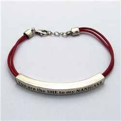 14) STERLING SILVER BRACELET