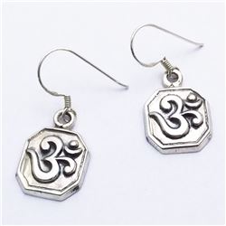 23) STERLING SILVER DANGLING EARRINGS