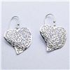 Image 1 : 39) STERLING SILVER DANGLING EARRINGS