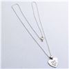 Image 1 : 9) STERLING SILVER NECKLACE