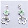 Image 1 : 48) STERLING SILVER MULTI STONE STUD EARRINGS