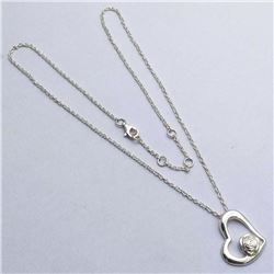 2) STERLING SILVER NECKLACE