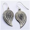 Image 1 : 25) STERLING SILVER DANGLING EARRING