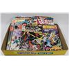 Image 1 : FLAT OF ASSORTED MARVEL AND DC COMICS INCLUDING