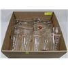 Image 1 : FLAT OF ASSORTED BEER GLASSES