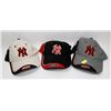 Image 1 : BUNDLE OF 3 NY BALL HATS