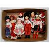 Image 1 : FLAT OF VINTAGE UKRAINIAN DOLLS