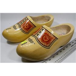 PAIR OF WOODEN SHOES