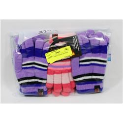 3PK CHILD HEAT WAVE GLOVES.