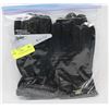 Image 1 : 2PK MENS LEATHER GLOVES SMALL.