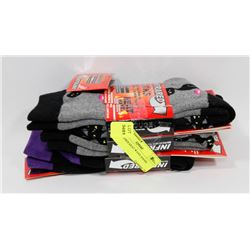 3PK LADIES HEAT WAVE SOCKS.